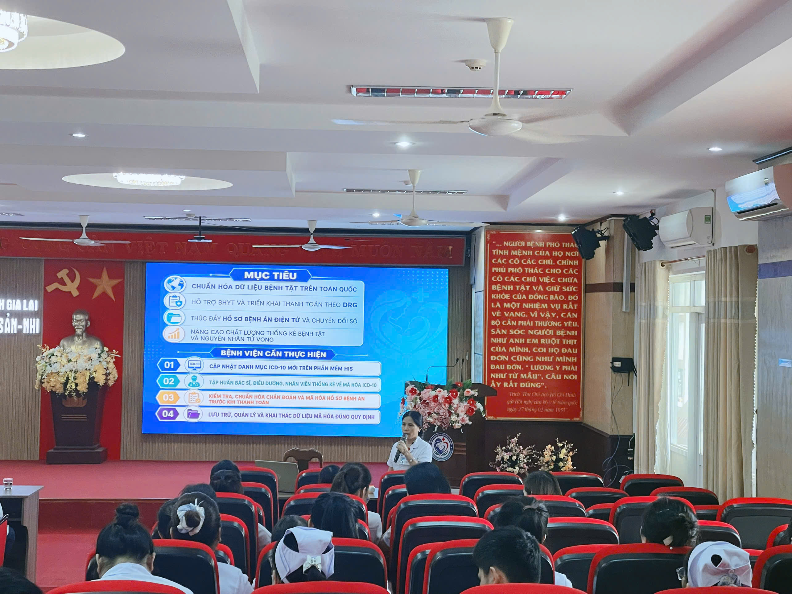 Bệnh viện Sản - Nhi tỉnh Gia Lai tổ chức Tập huấn triển khai Thông tư 06/2026/TT-BYT về mã hóa bệnh tật theo ICD-10