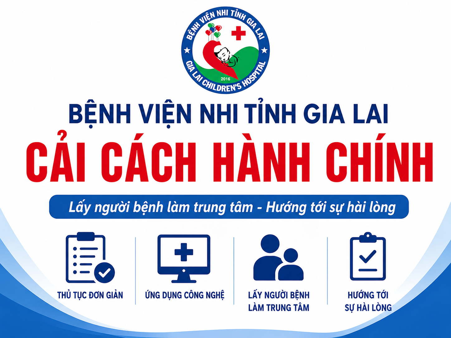Tuyên truyền cải cách hành chính tại Bệnh viện Nhi tỉnh Gia Lai